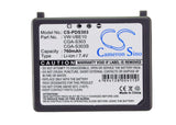 Battery for Panasonic SDR-S100 CGA-S303, CGA-S303E, CGA-S303E-1B, VW-VBE10 7.4V 