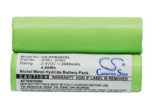 Battery for Remington R-TCT 2.4V Ni-MH 2000mAh / 4.80Wh