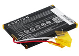 Battery for Prestigio GeoVision 5850HDDVR PL613450 1S1P 3.7V Li-Polymer 1100mAh 