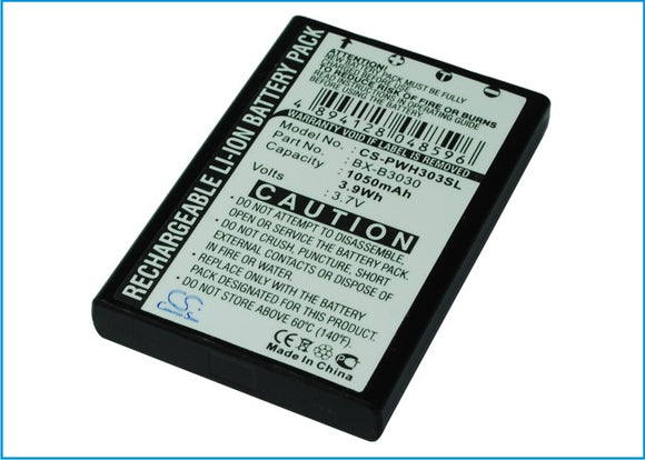 Battery for Panasonic WX-CT420 BX-B3030, CE-3030, WX-B3030, WX-B3030M 3.7V Li-io