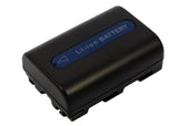 Battery for Sony DCR-TRV19E NP-QM50, NP-QM51 7.4V Li-ion 1300mAh