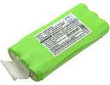 Battery for Ritron JMX IV BPS-6N-MH, BPS-6N-SC, BPSJ-6N 7.2V Ni-MH 2000mAh / 14.