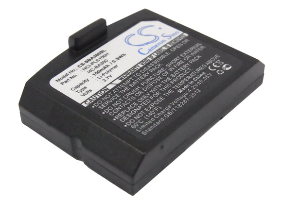 Battery for Sennheiser Set 900 500898, HC-BA300, NCI-PLS100H 3.7V Li-Polymer 150