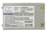 Battery for Samsung SC-X205WL SB-180ASL, SB-P180A, SB-P180AB 3.7V Li-ion 1800mAh