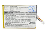 Battery for SkyGolf SkyCaddie SGX ENCPT505068HT, GPS0320MG051 3.7V Li-Polymer 20