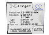 Battery for Samsung SM-C115 EB-BC115BBC, EB-BC115BBE 3.8V Li-ion 2000mAh / 7.60W