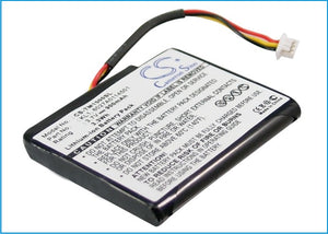 Battery for TomTom VIA 1405M 6027A0114501, KL1 3.7V Li-ion 900mAh / 3.33Wh