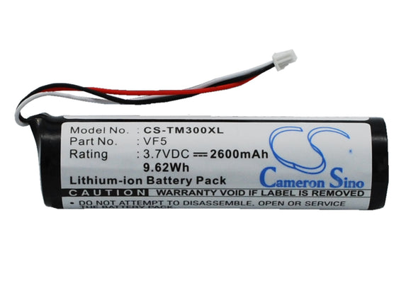 Battery for TomTom Go 530T VF5 3.7V Li-ion 2600mAh