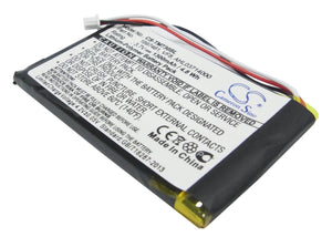 Battery for TomTom Go 630T 1697461, AHL03714000, VF8 3.7V Li-Polymer 1300mAh / 4