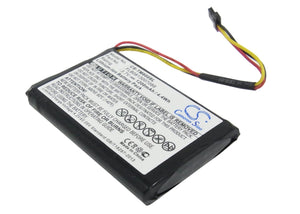 Battery for TomTom 4FC64 4FD6.001.00 AHA11111009, FLB0813007089, VFAS 3.7V Li-io