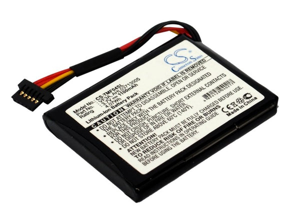 Battery for TomTom 4EL0.001.01 AHL03713005, VF3A, VF3M 3.7V Li-ion 1100mAh