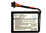 Battery for TomTom XL Live AHL03713005, VF3A, VF3M 3.7V Li-ion 1100mAh