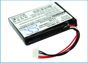 Battery for TomTom One XL HD Traffic FM0804001846, K1 3.7V Li-ion 1200mAh