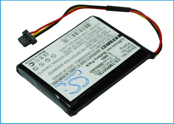 Battery for TomTom One XXL 540S P11P20-01-S02 3.7V Li-ion 900mAh