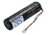 Battery for TomTom 4K00.001 6027A0050901, MALAGA 3.7V Li-ion 2200mAh / 8.14Wh