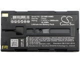 Battery for Welch-Allyn 14031 72420 7.4V Li-ion 2600mAh / 19.24Wh