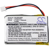 Battery for Dual XGPS160 SkyPro GPS Receiver 1ICP8-36-50 3.7V Li-Polymer 1250mAh