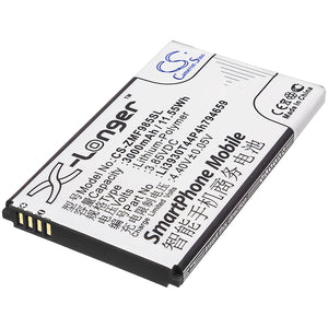 Battery for ZTE MF288 Li3930T44P4h794659 3.85V Li-Polymer 3000mAh / 11.55Wh